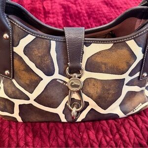 Dooney & Bourke Giraffe Print Shoulder Bag